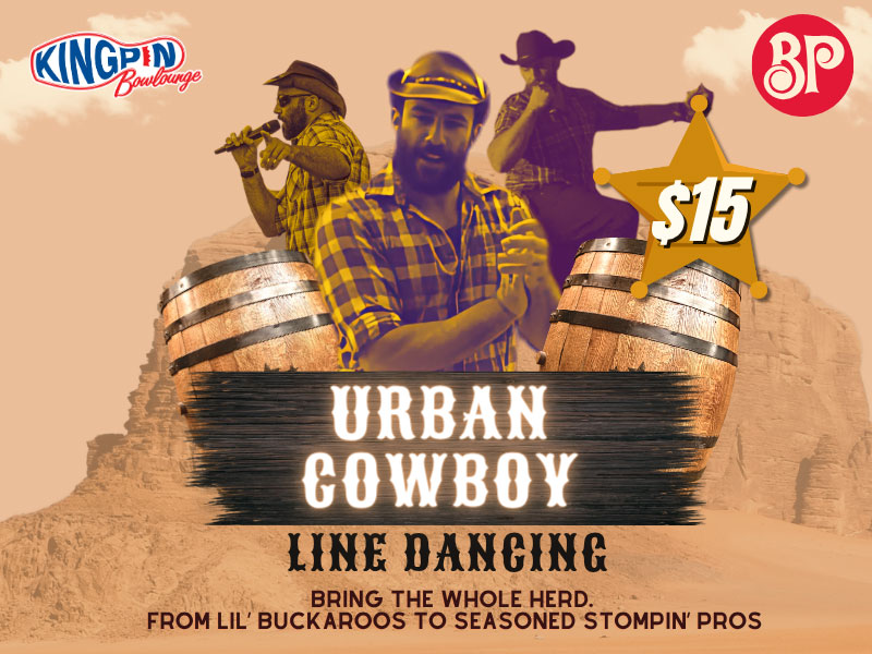Line Dancing with Urban Cowboy